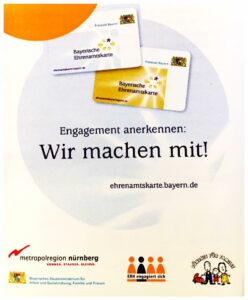 die bayerischen Ehrenamtskarte im Landkreis Erlangen-Höchstadt